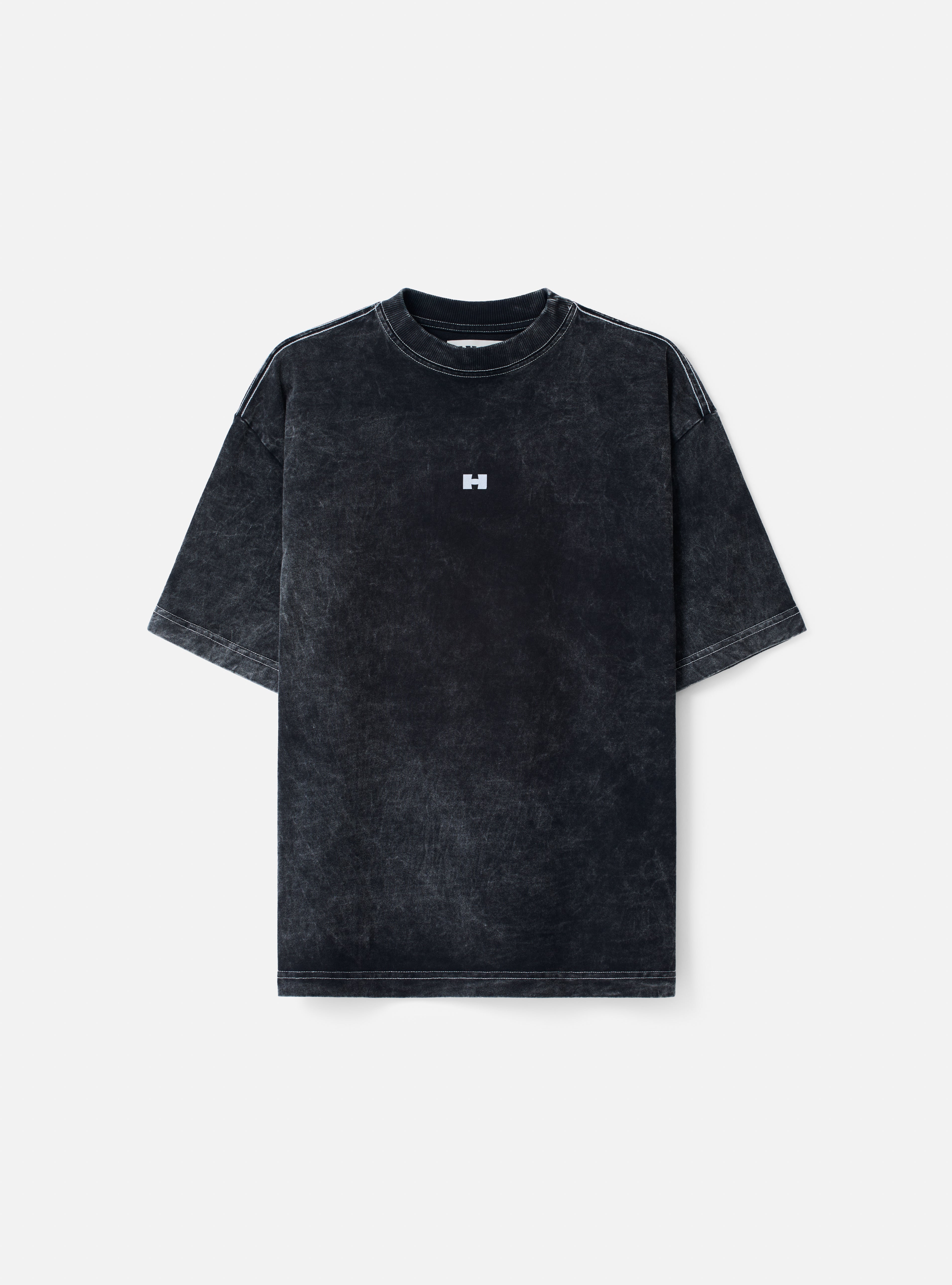 Camiseta loose fit estonada | chumbo