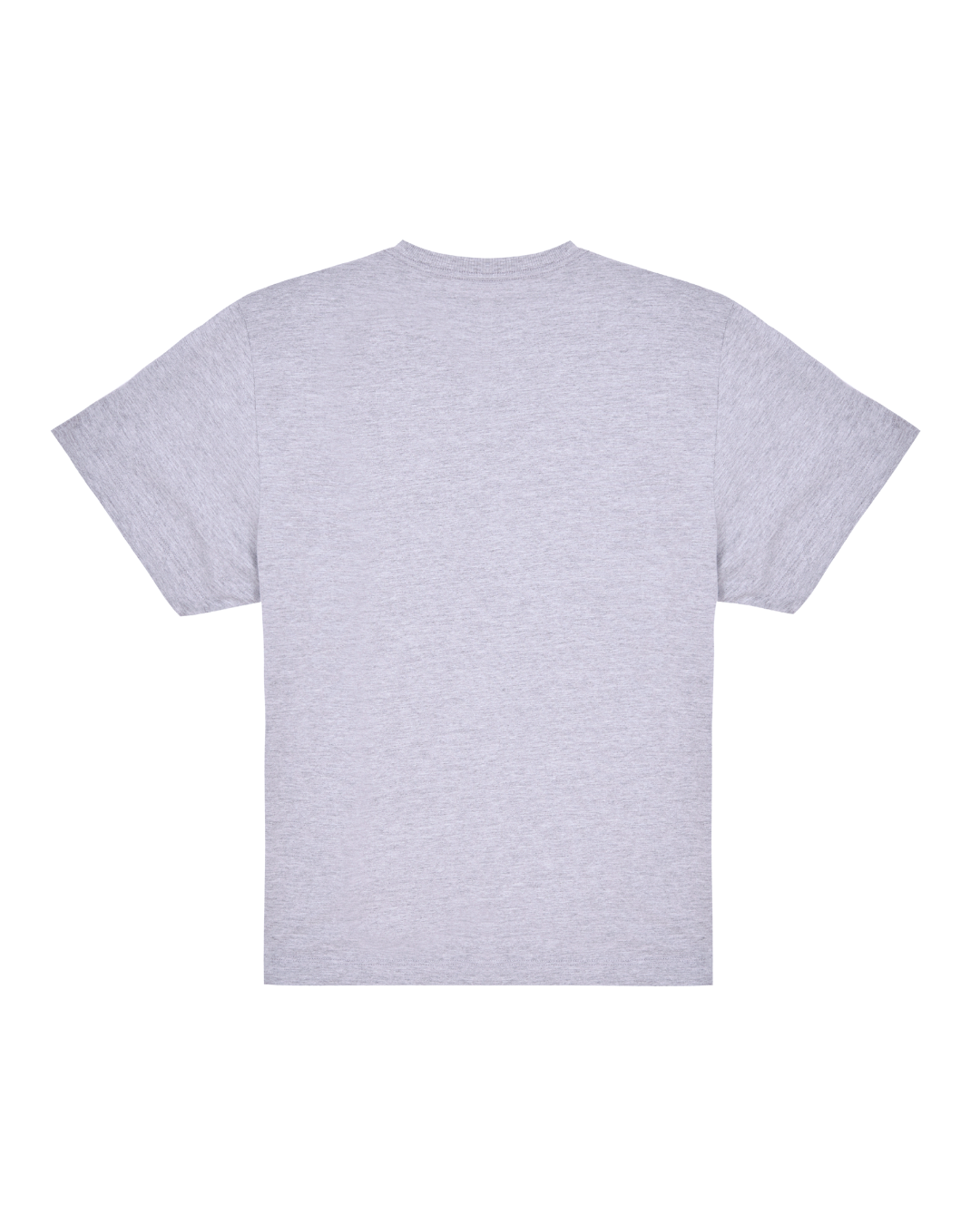 Camiseta regular fit | cinza mescla