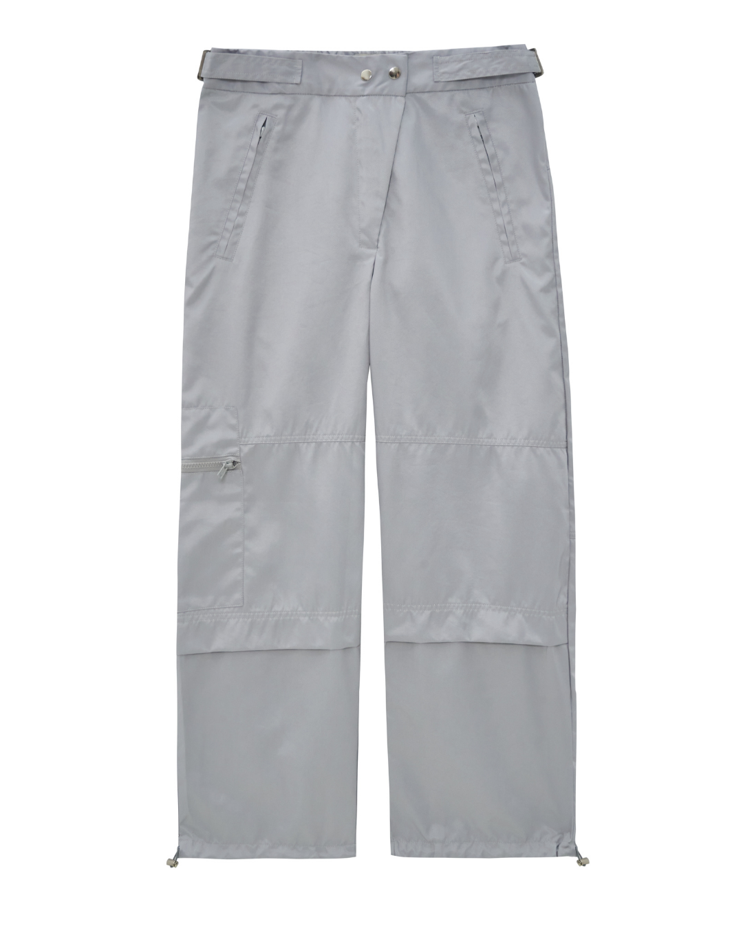 Calça parachute tech | prata