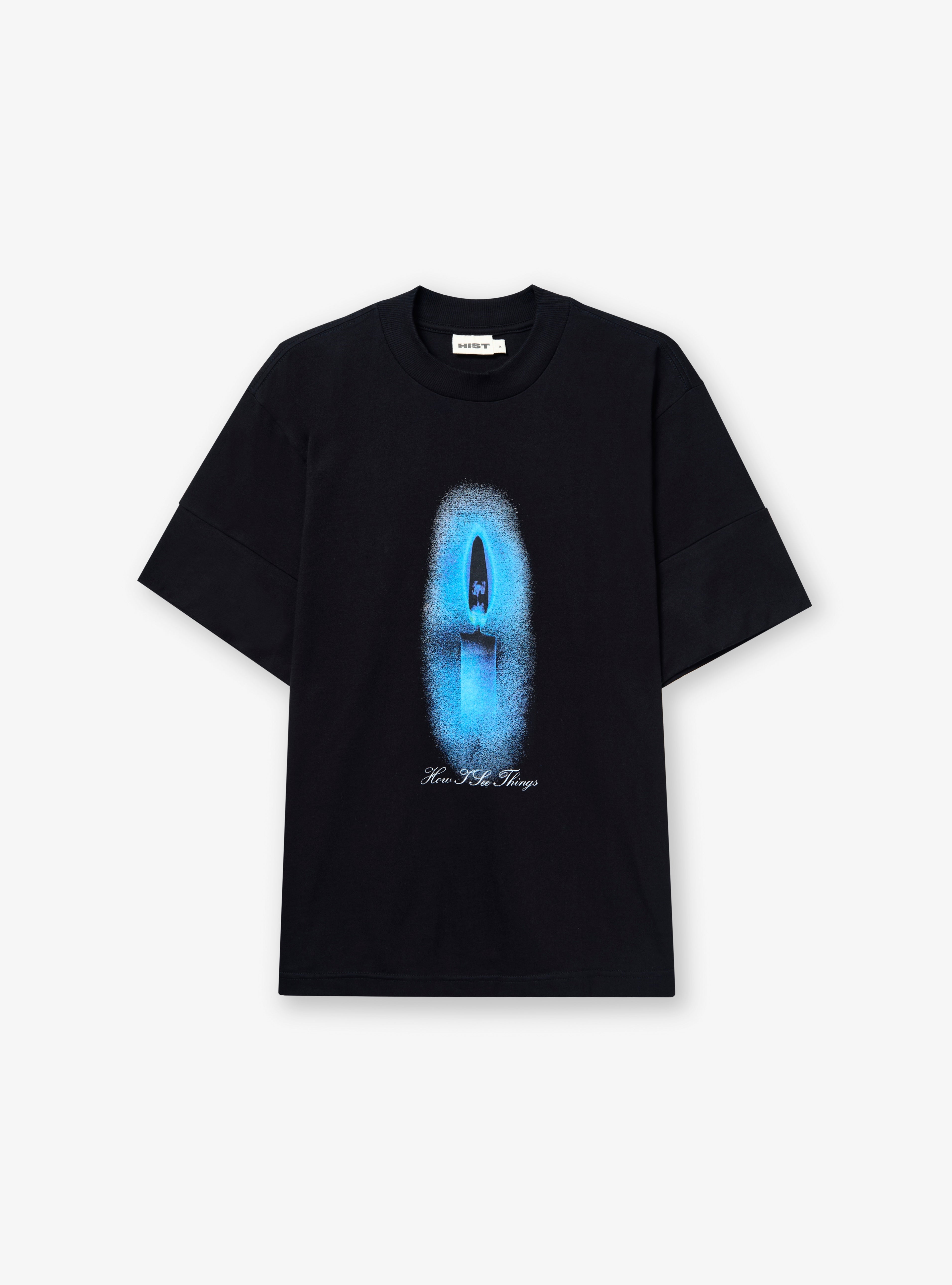 Camiseta box estampa vela | preto