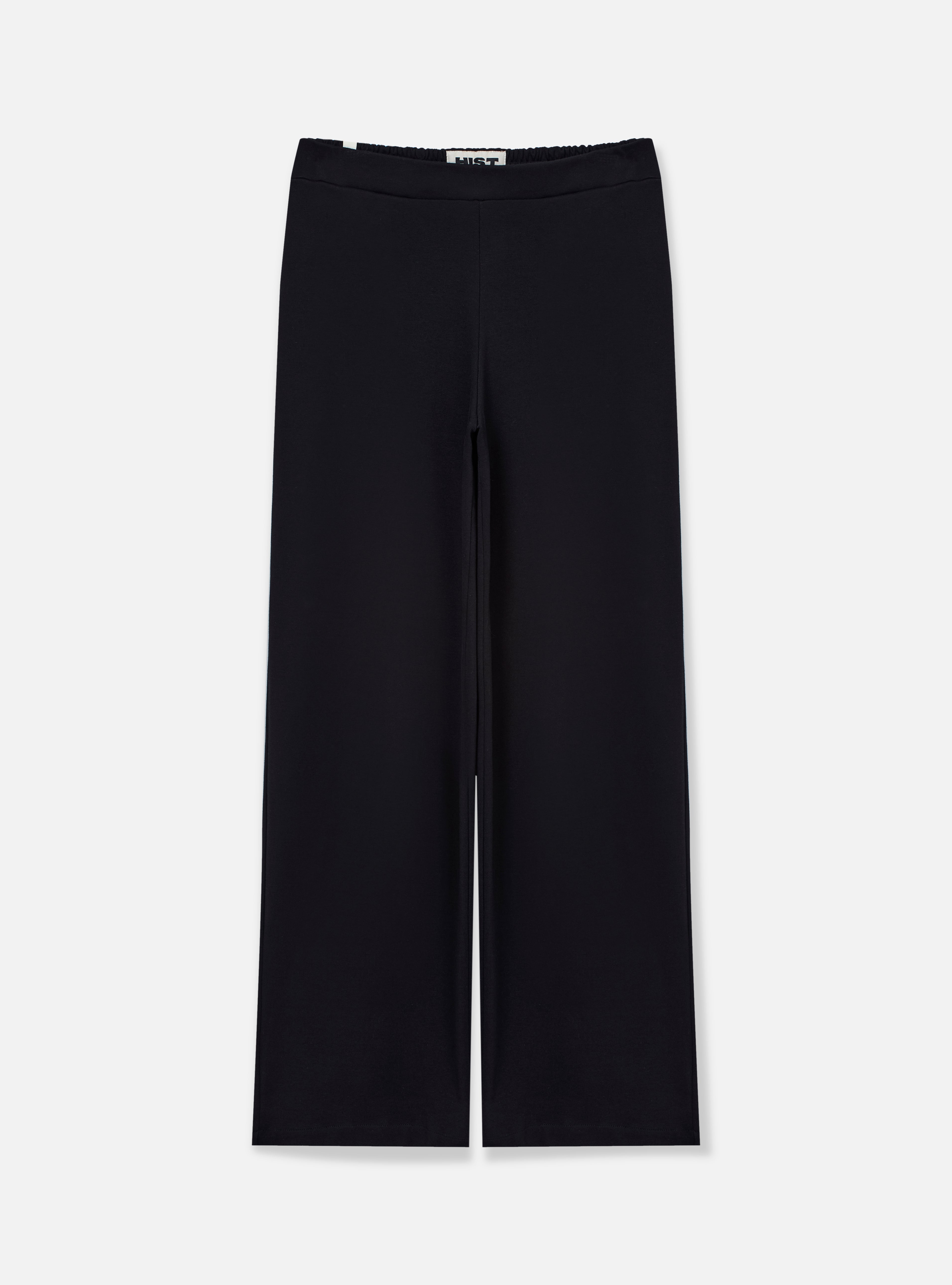 Calça de malha com cós elástico | Preta