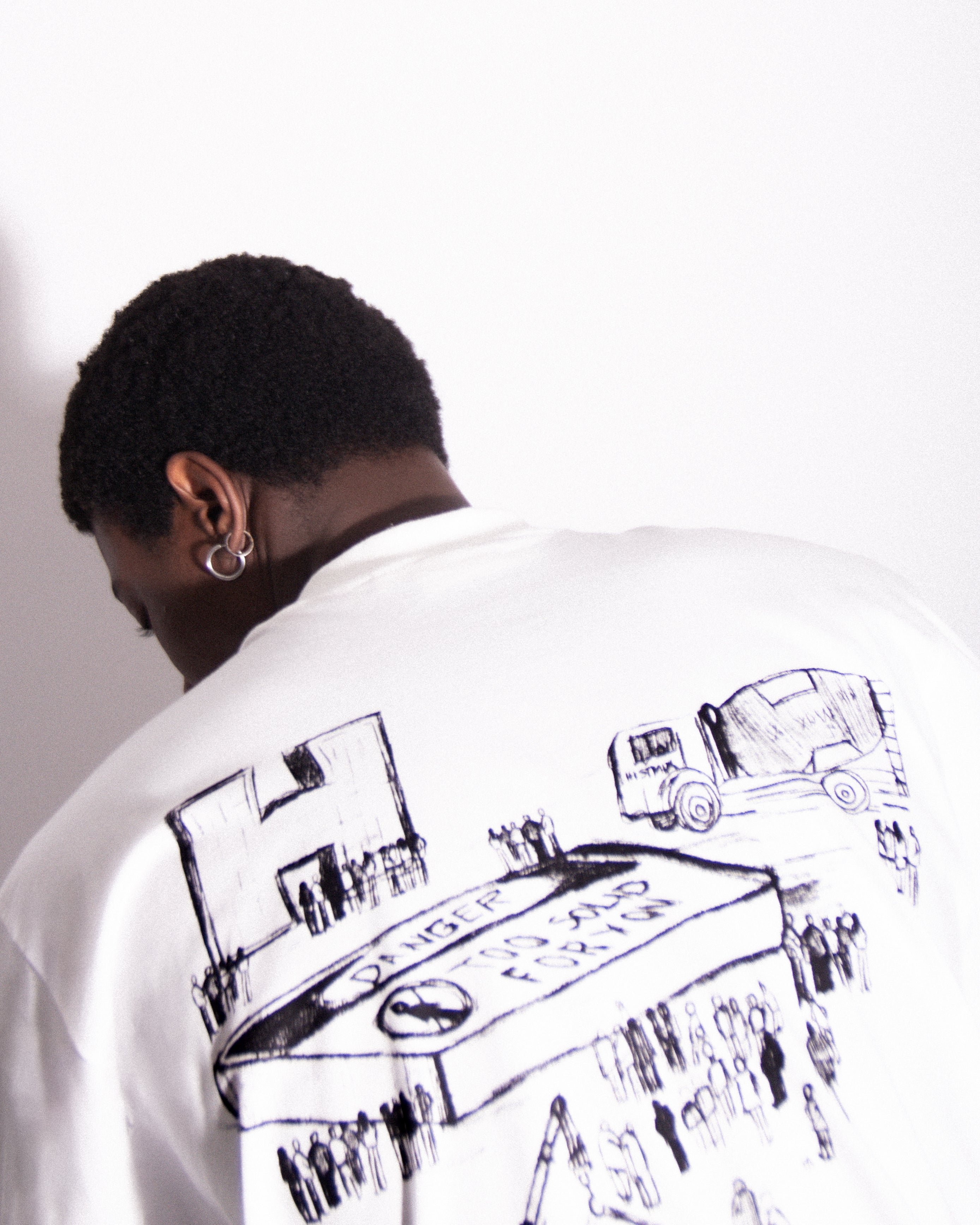 CAMISETA BOX CONSTRUCTION | OFF WHITE