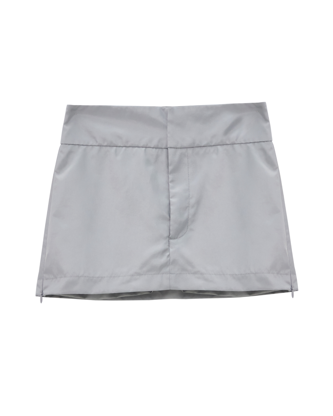 Short saia tech | prata