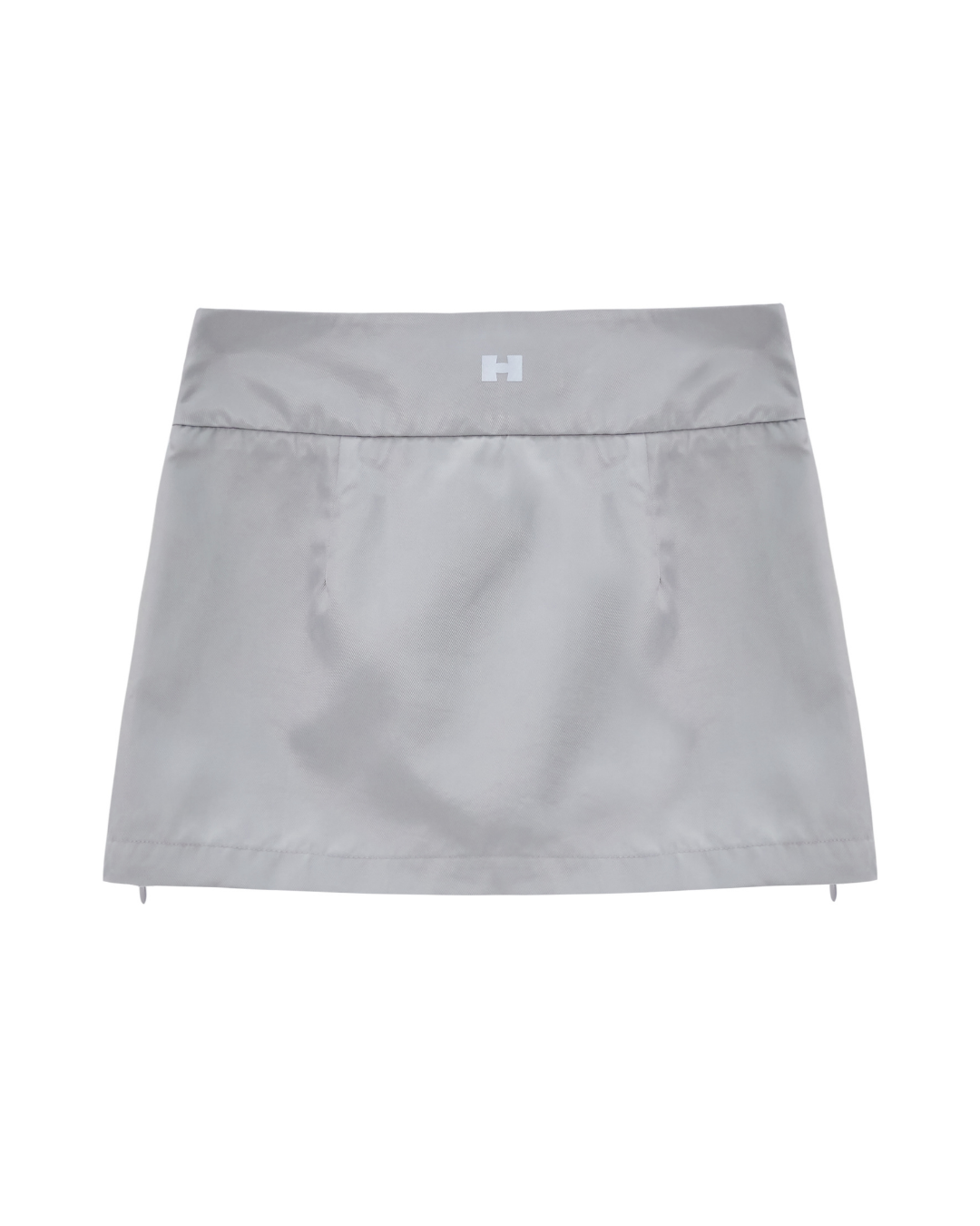 Short saia tech | prata