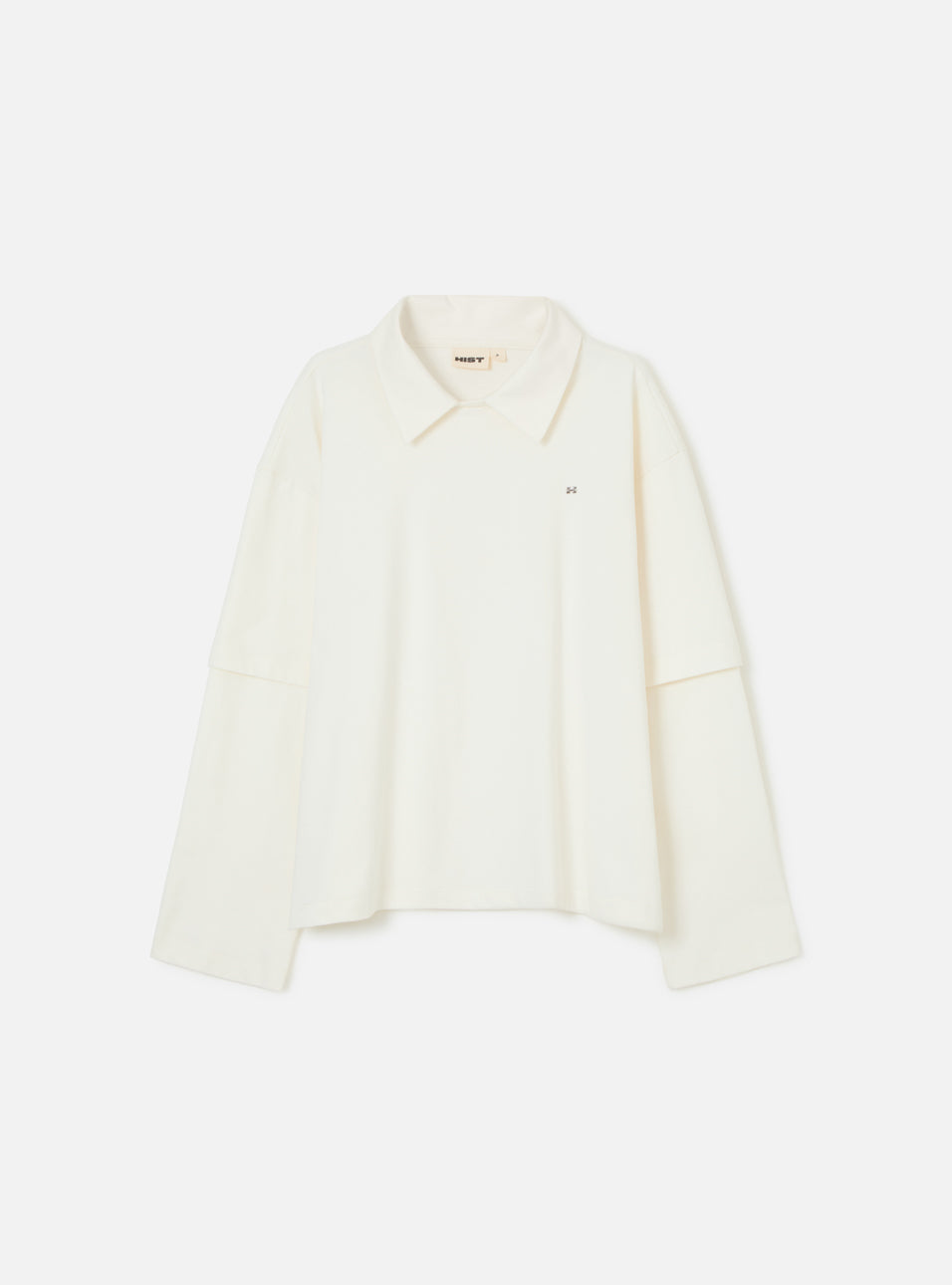 CAMISA POLO MANGA DUPLA | OFF WHITE