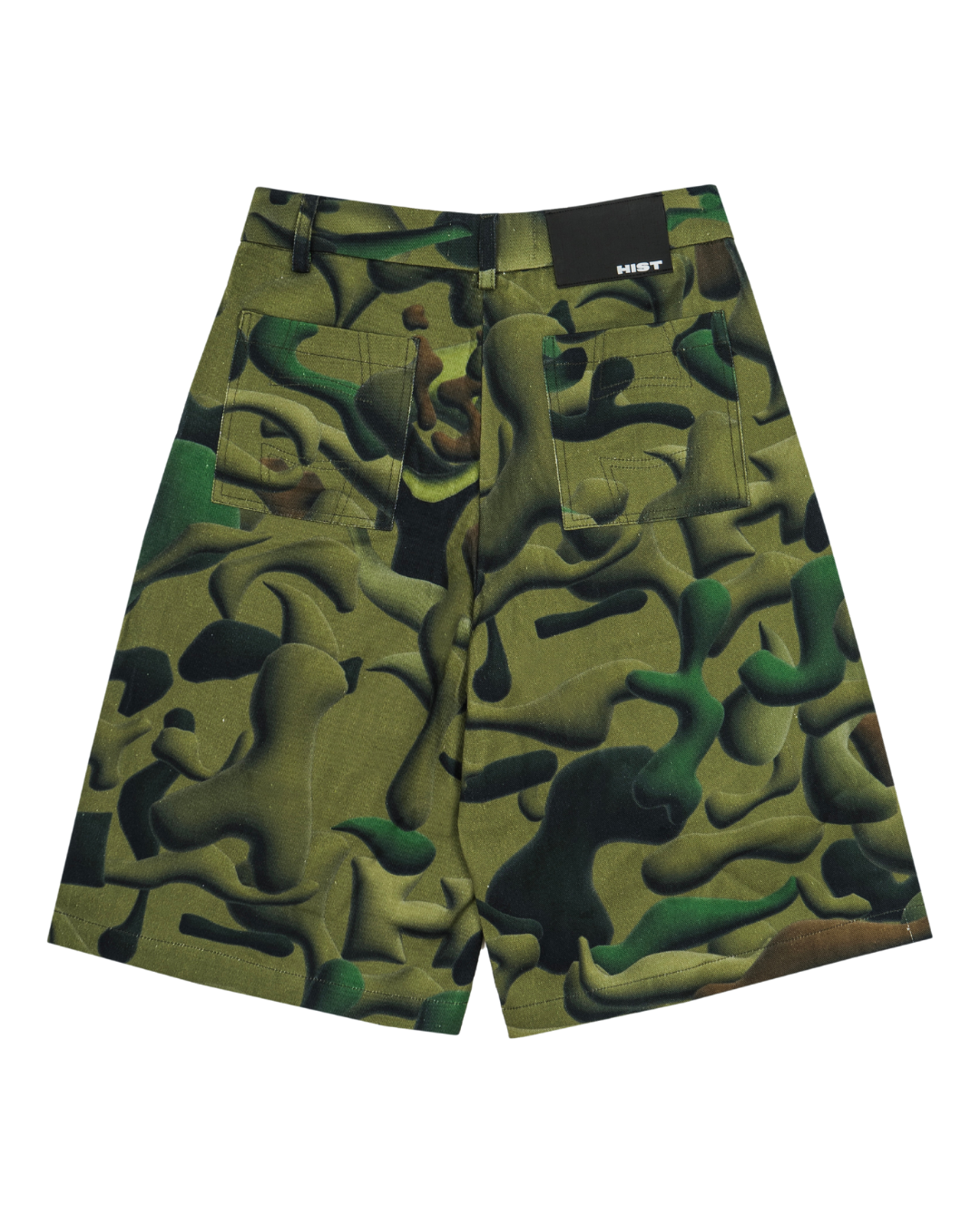 BERMUDA NERVURA ESTAMPA CAMUFLADO
