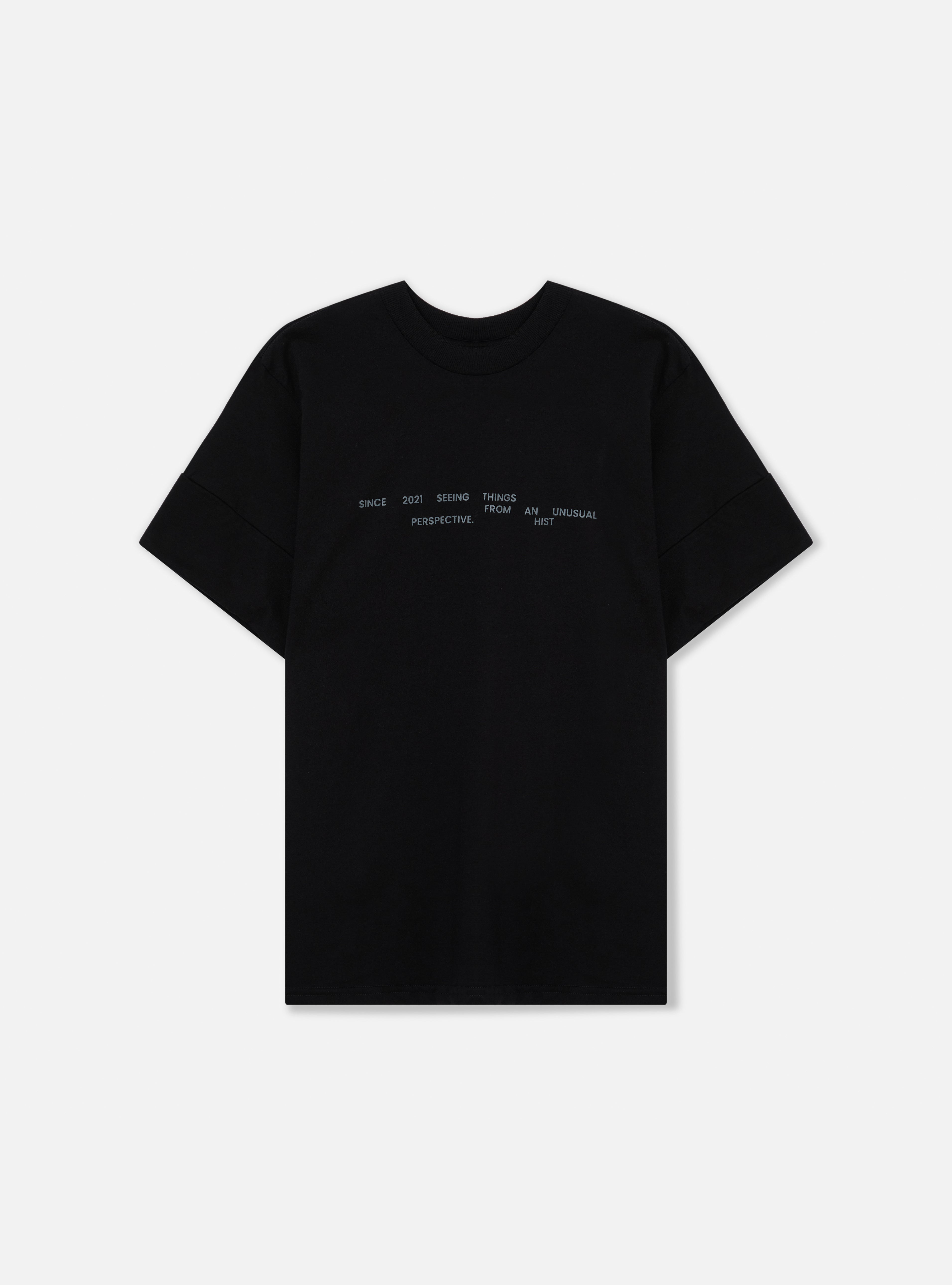 CAMISETA BOX ESTAMPA FRUTAS | PRETO