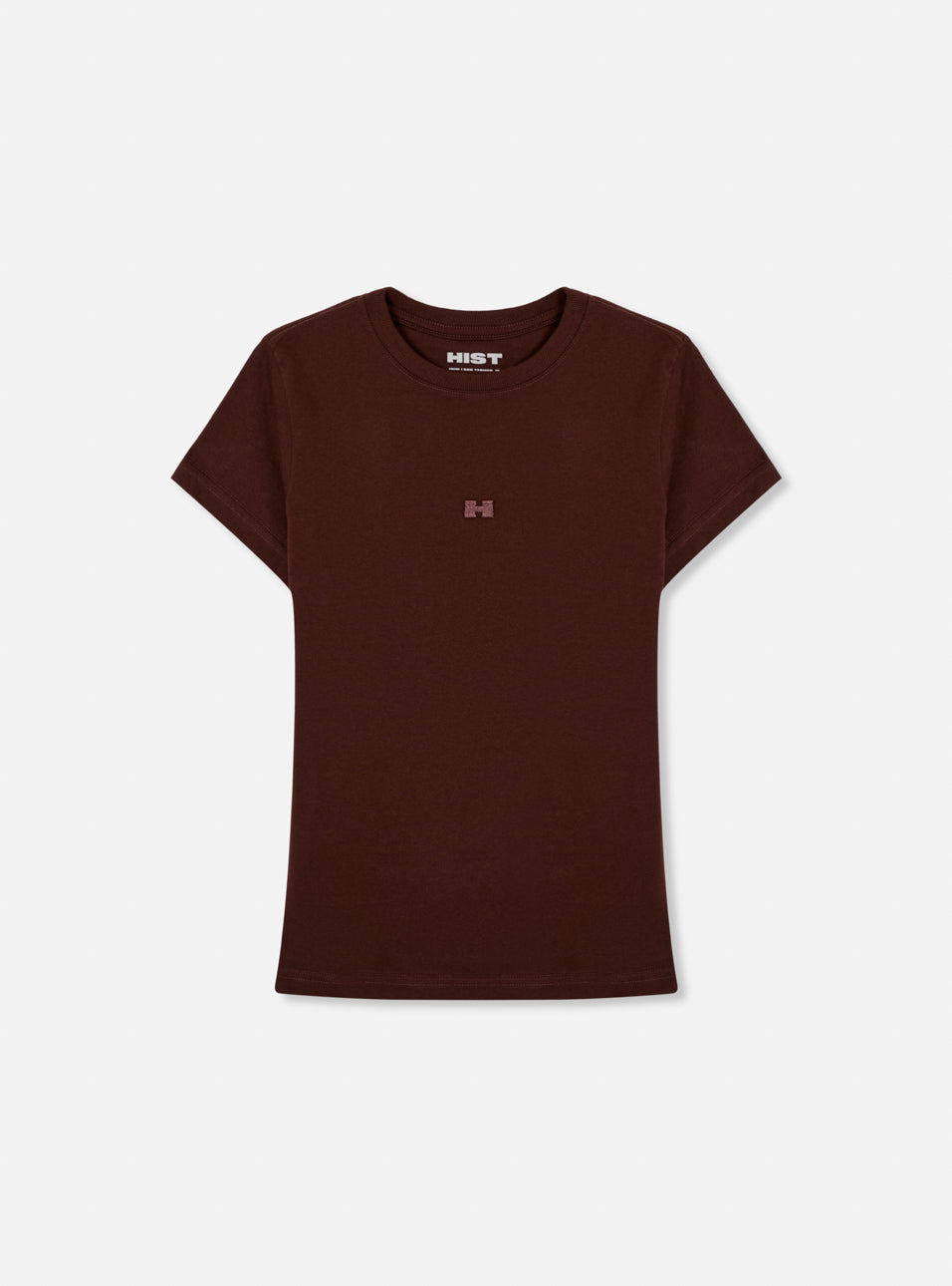 CAMISETA SLIM FIT MARROM