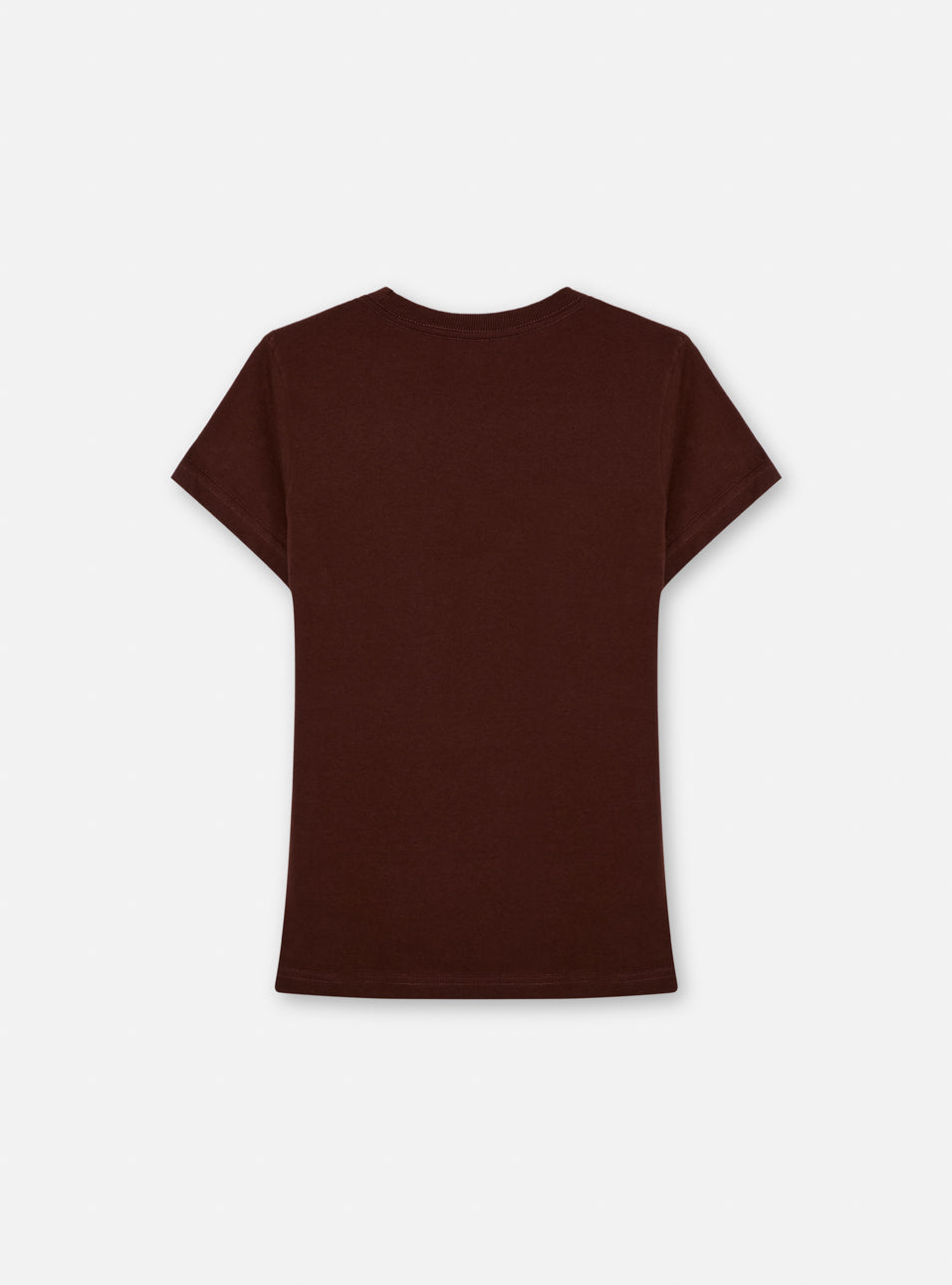 CAMISETA SLIM FIT MARROM