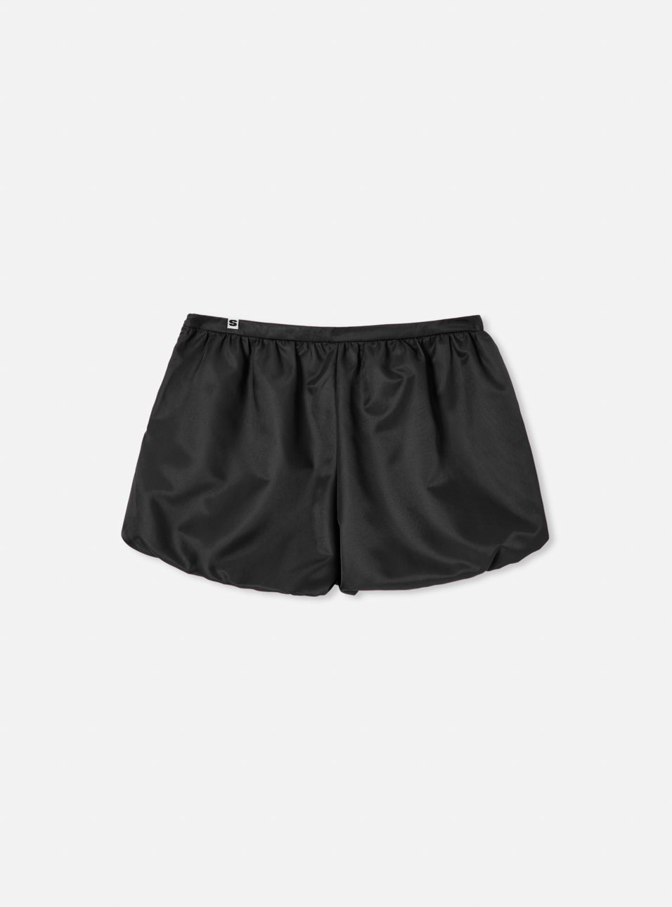 Short curto balonê preto