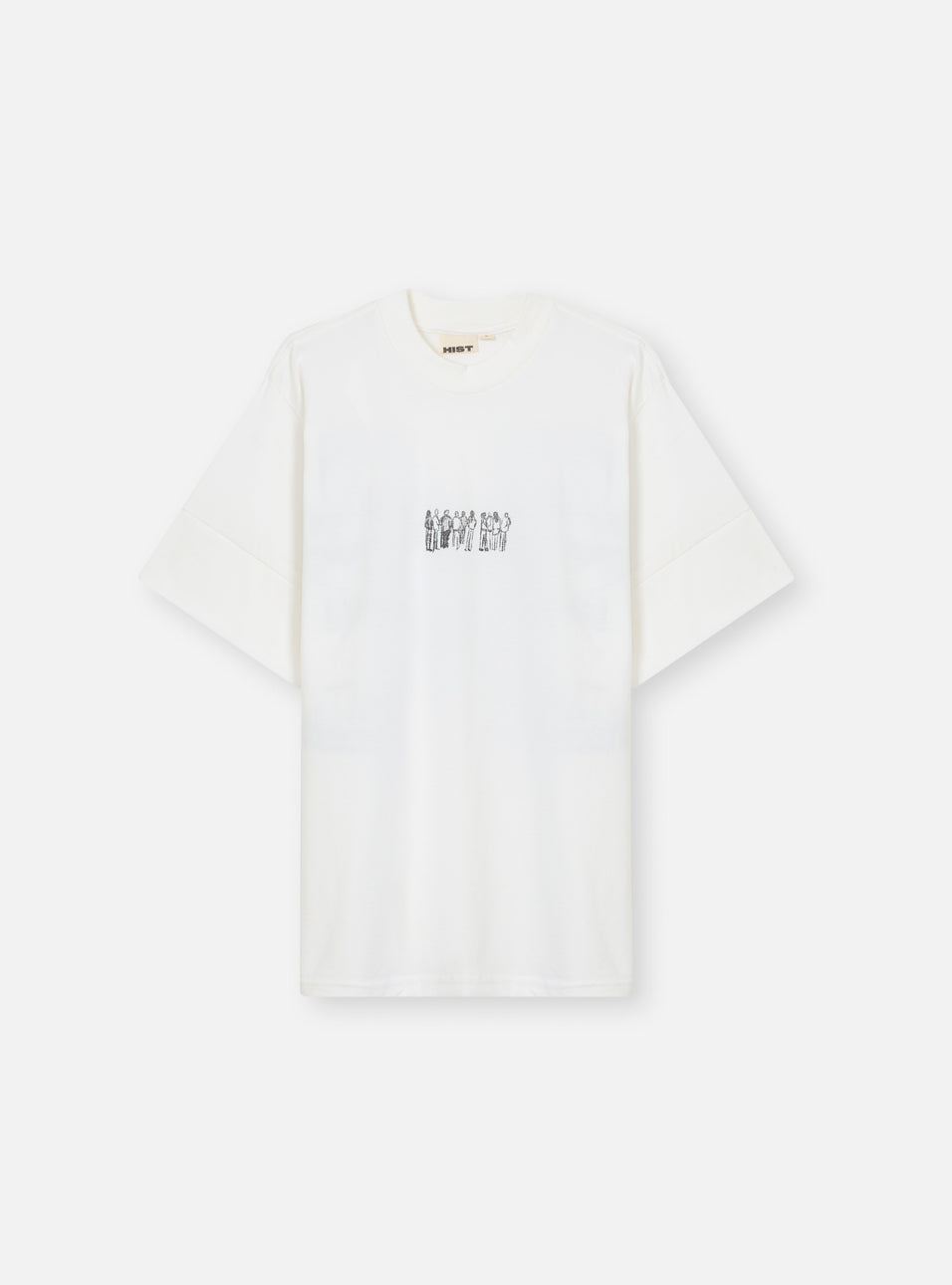 Camiseta Box Construction Off White HIST, vista frontal