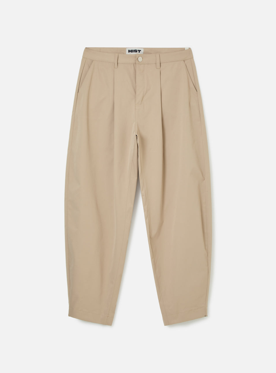 Calça de Alfaiataria Oval Bege HIST, vista frontal