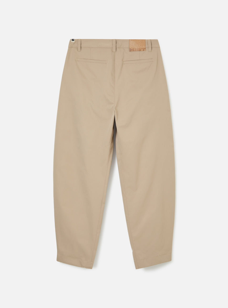 Calça de Alfaiataria Oval Bege HIST, vista traseira