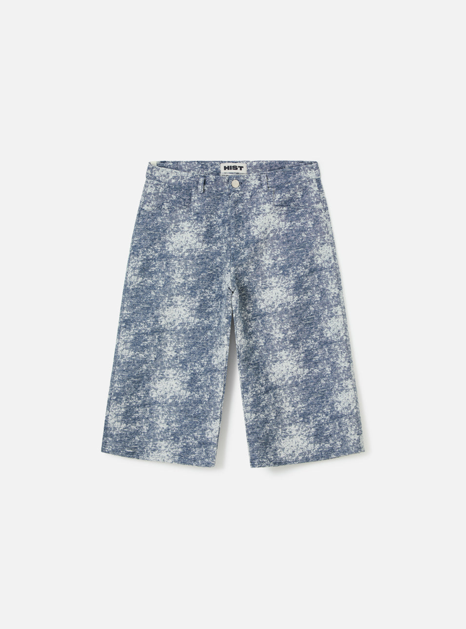 BERMUDA RETA JACQUARD | AZUL