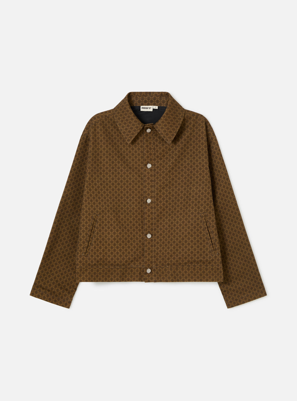 JAQUETA DE SARJA | ESTAMPADA MONOGRAMA H