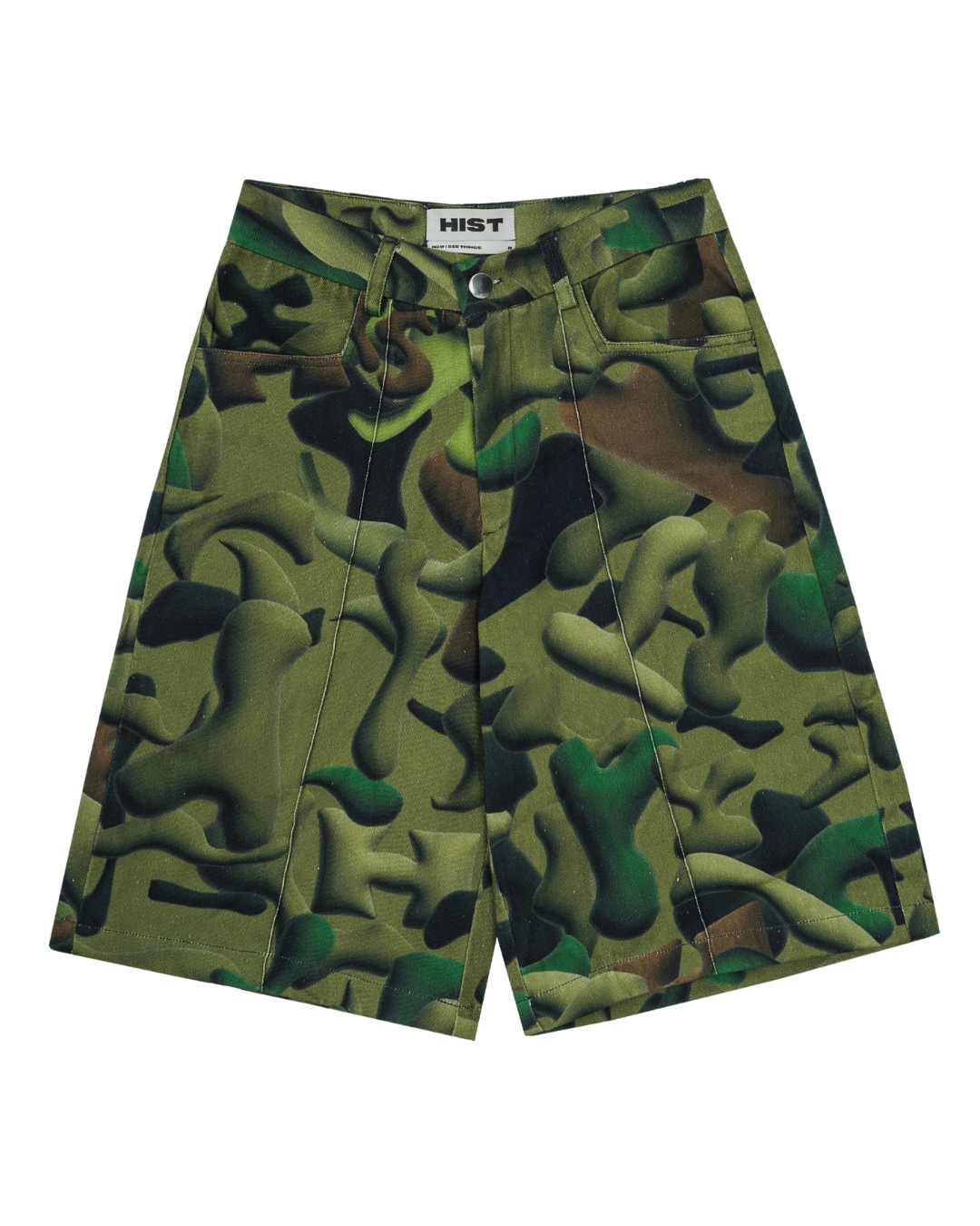 BERMUDA NERVURA ESTAMPA CAMUFLADO